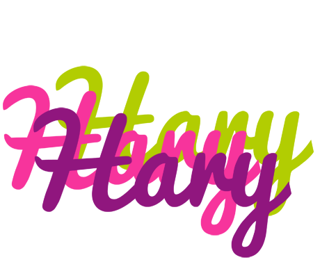 Hary flowers logo