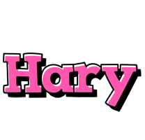 Hary girlish logo