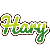 Hary golfing logo