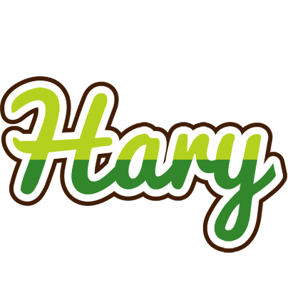 Hary golfing logo