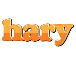 Hary orange logo