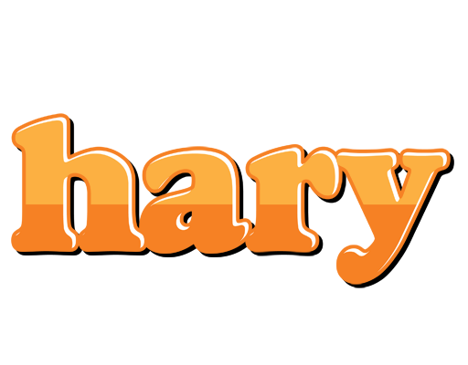 Hary orange logo