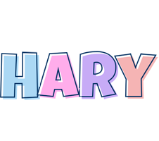 Hary pastel logo