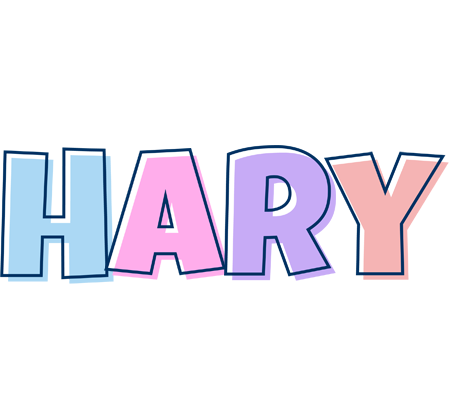 Hary pastel logo