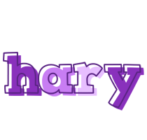 Hary sensual logo