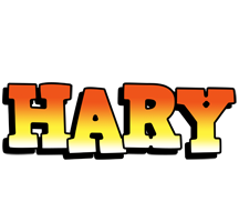 Hary sunset logo