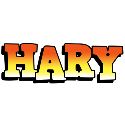 Hary sunset logo