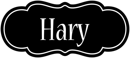 Hary welcome logo