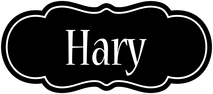 Hary welcome logo