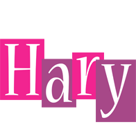 Hary whine logo
