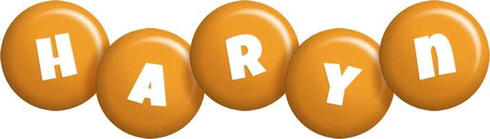 Haryn candy-orange logo