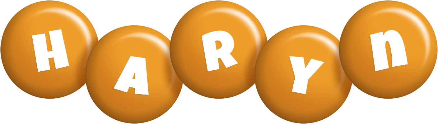Haryn candy-orange logo