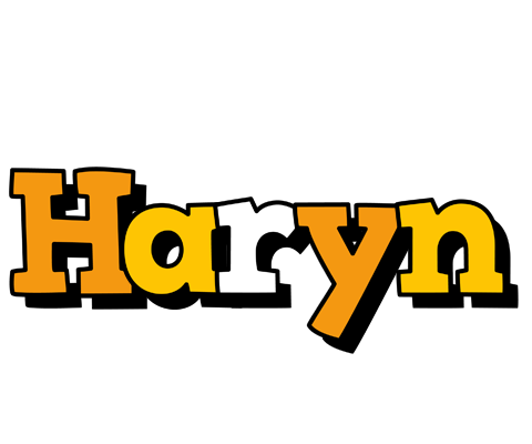 Haryn cartoon logo