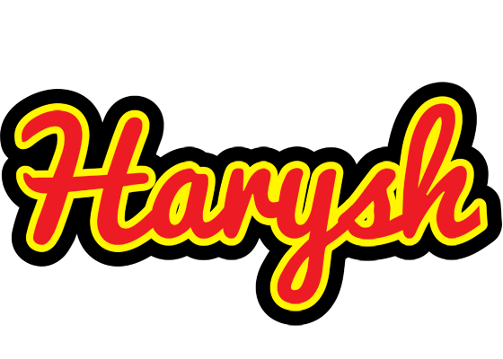 Harysh fireman logo