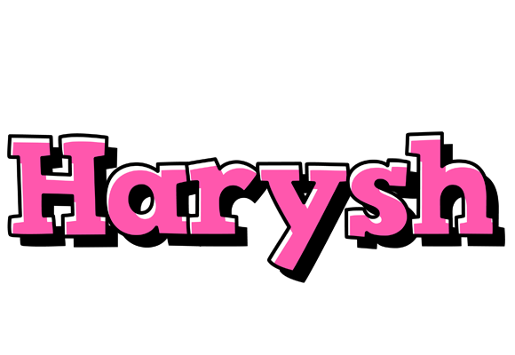 Harysh girlish logo