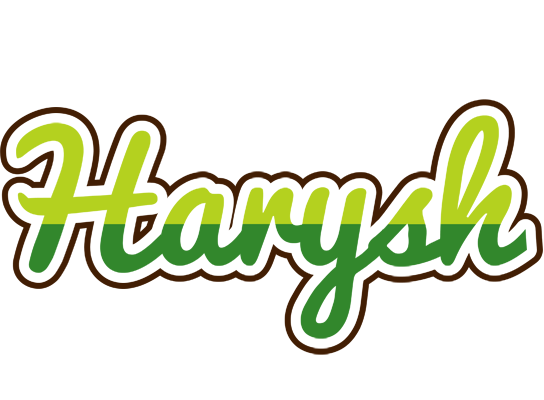 Harysh golfing logo