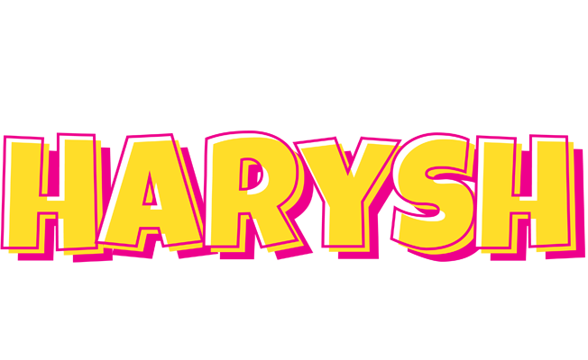 Harysh kaboom logo