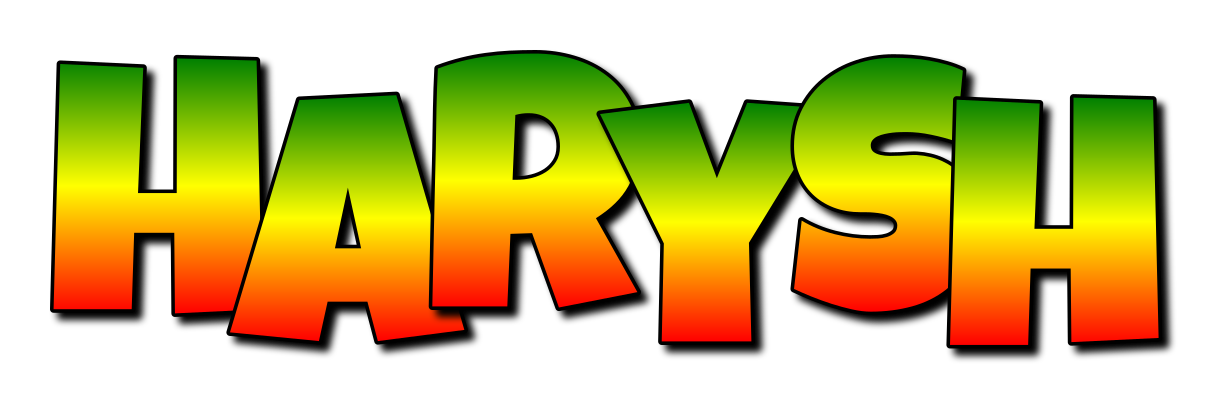 Harysh mango logo