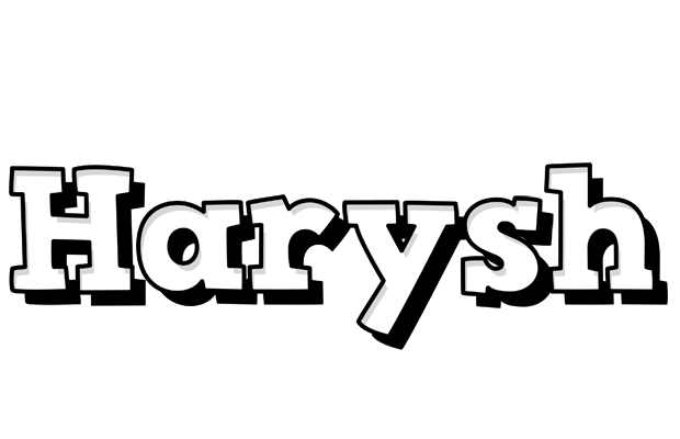 Harysh snowing logo