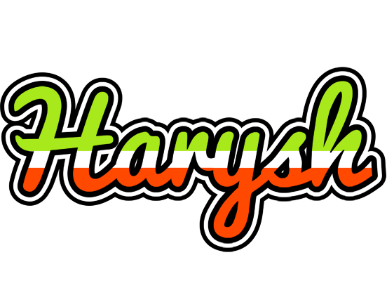 Harysh superfun logo