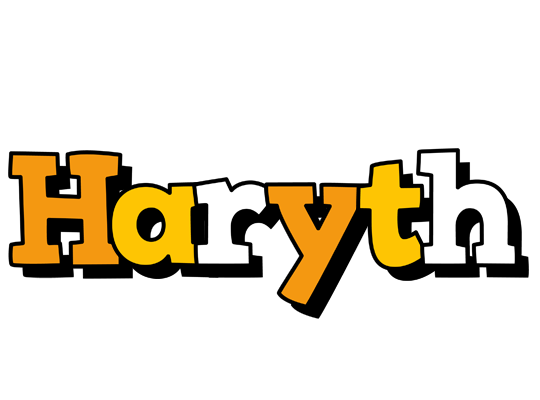 Haryth cartoon logo