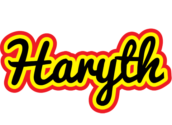 Haryth flaming logo