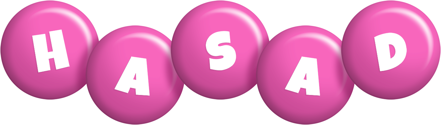Hasad candy-pink logo