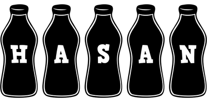 Hasan bottle logo