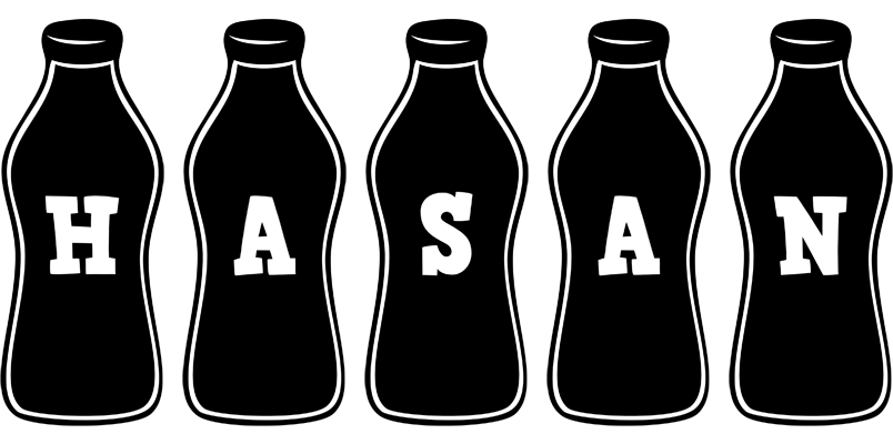 Hasan bottle logo