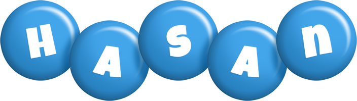 Hasan candy-blue logo