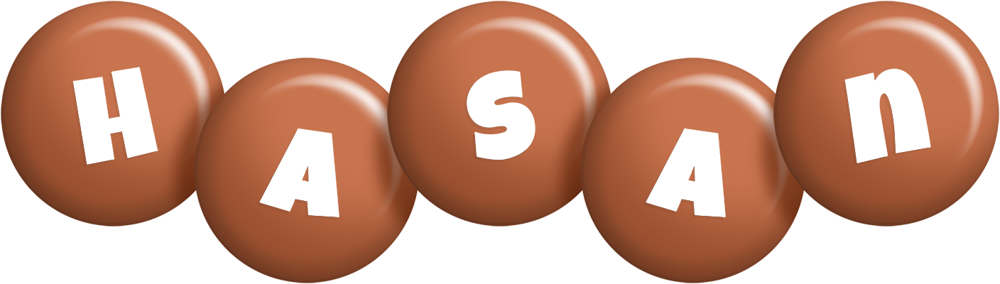 Hasan candy-brown logo