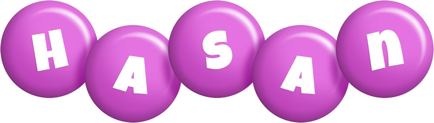 Hasan candy-purple logo