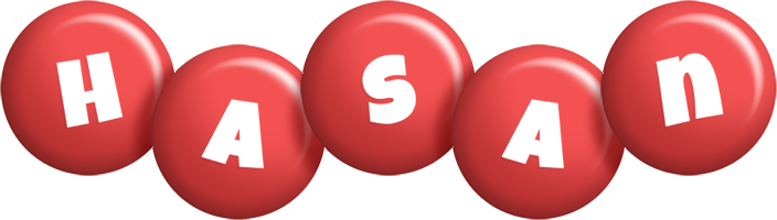 Hasan candy-red logo