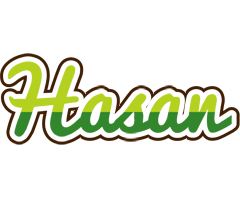 Hasan golfing logo