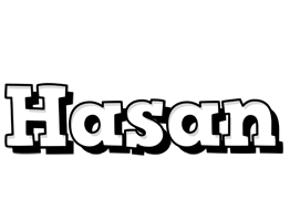 Hasan snowing logo