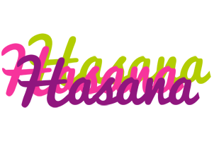 Hasana flowers logo