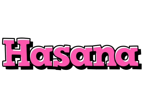 Hasana girlish logo