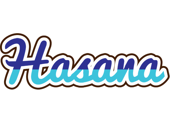 Hasana raining logo