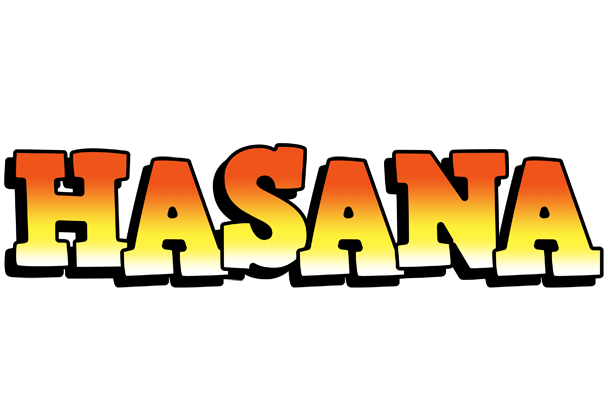 Hasana sunset logo