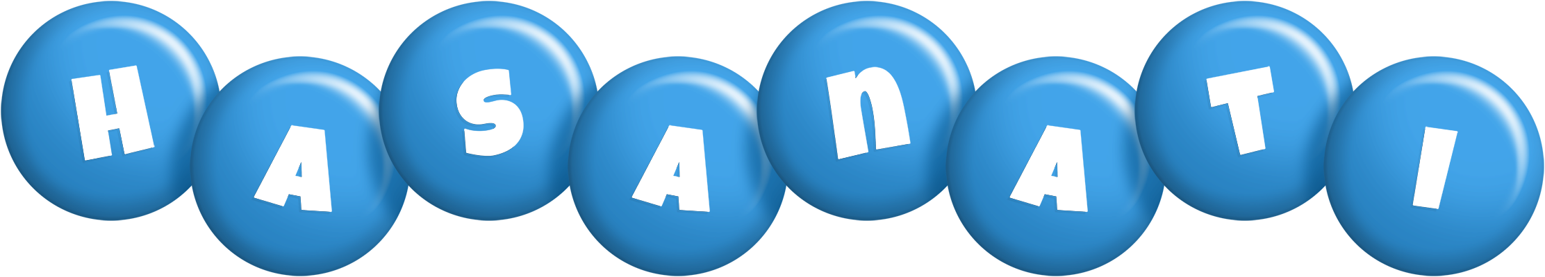 Hasanati candy-blue logo