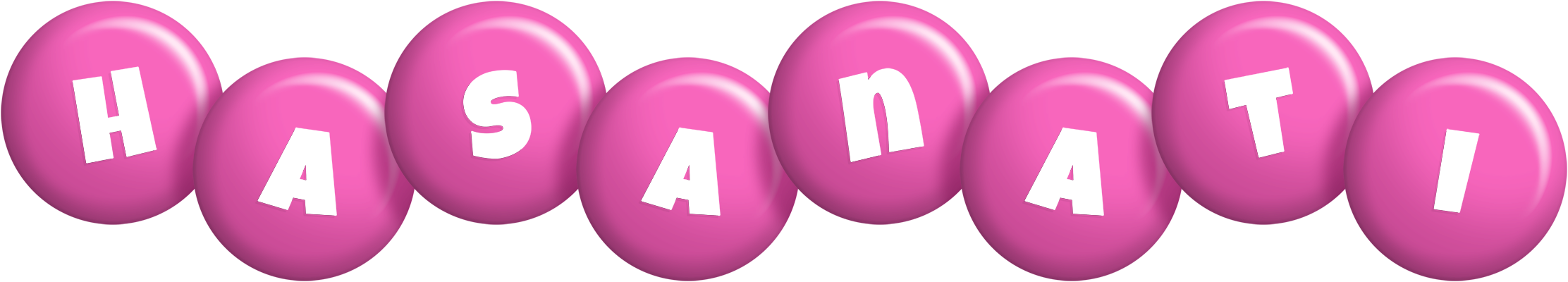 Hasanati candy-pink logo