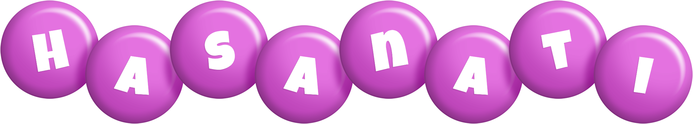 Hasanati candy-purple logo