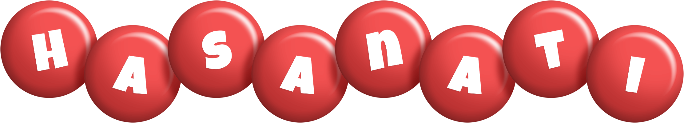 Hasanati candy-red logo