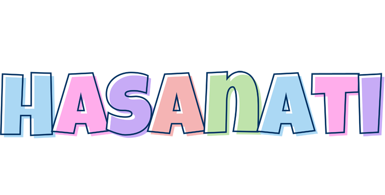 Hasanati pastel logo