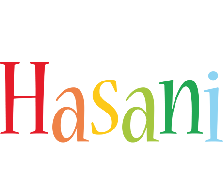 Hasani birthday logo