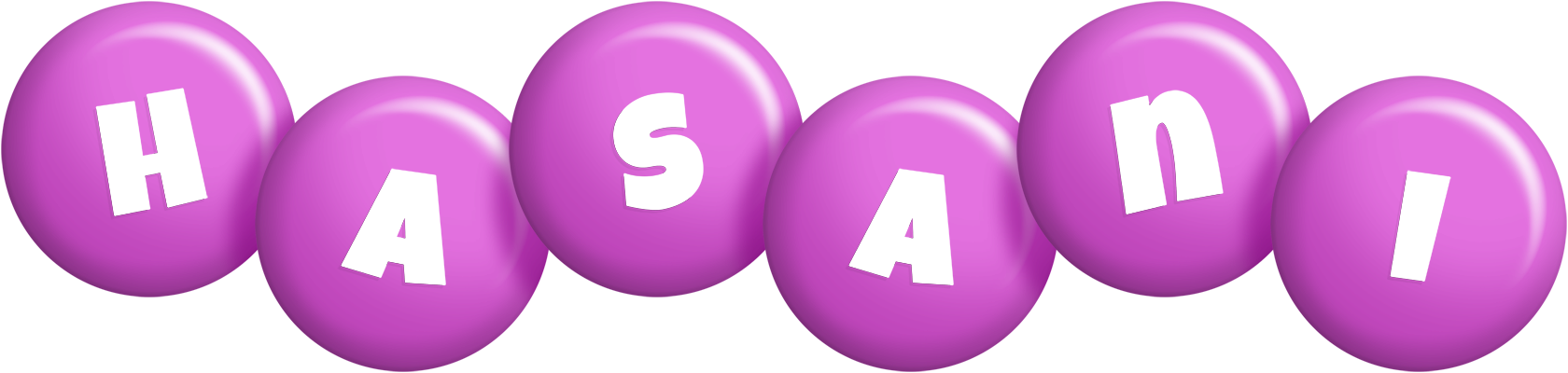 Hasani candy-purple logo