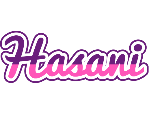 Hasani cheerful logo