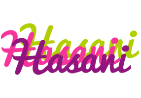 Hasani flowers logo