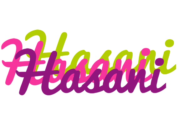 Hasani flowers logo