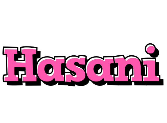 Hasani girlish logo